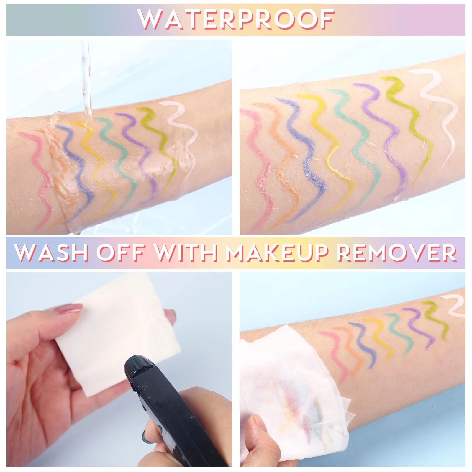 Набір підводок SPRINGSUGAR 8 кольорів Macaron Водостійка, фото №4