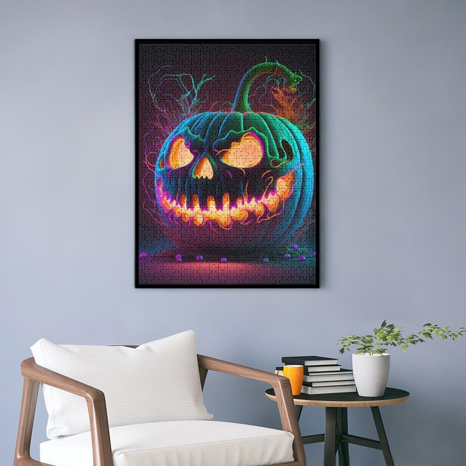 Пазл Wooden Puzzle Halloween Pumpkin 500 деталей 55 x 41 см, фото №4