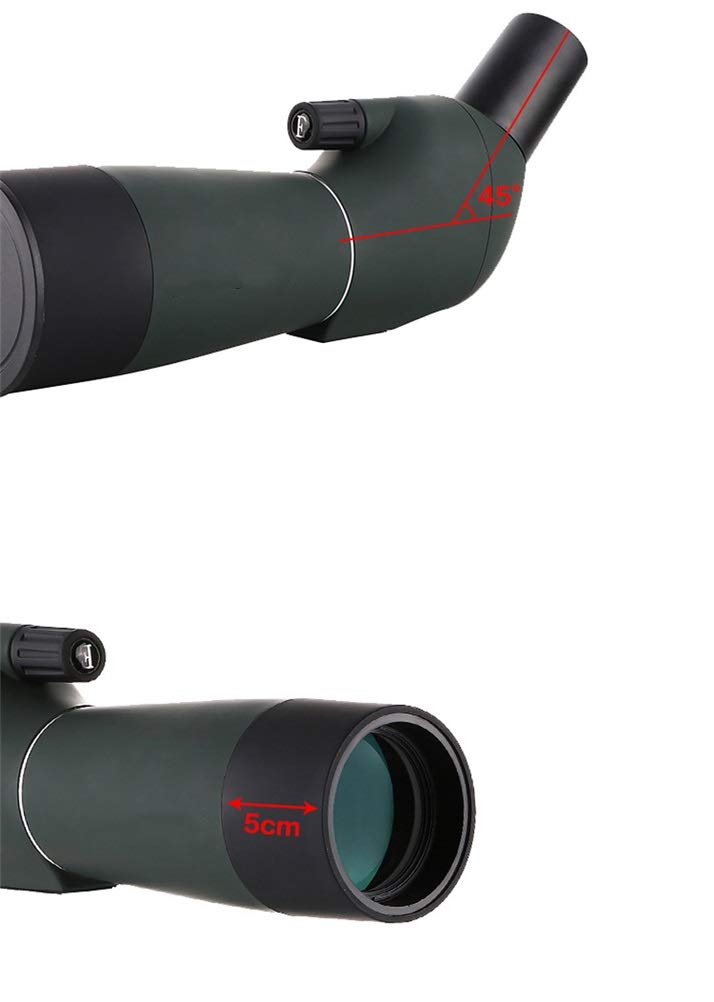 Монокуляр Durable Zoom 20-60x60 с треногой для кемпинга и стрельбы, фото №7