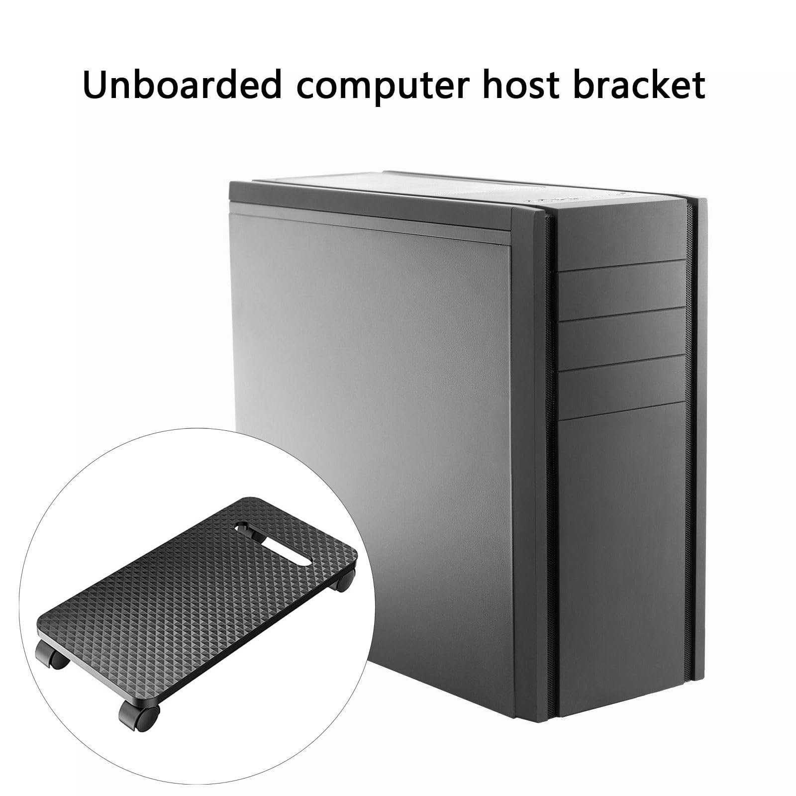 Подставка для компьютера-хоста с колесами, под мейнфреймы, для планшета, подвижная подставка, офисная подставка, без люнета, компьютерная подставка, фото №2