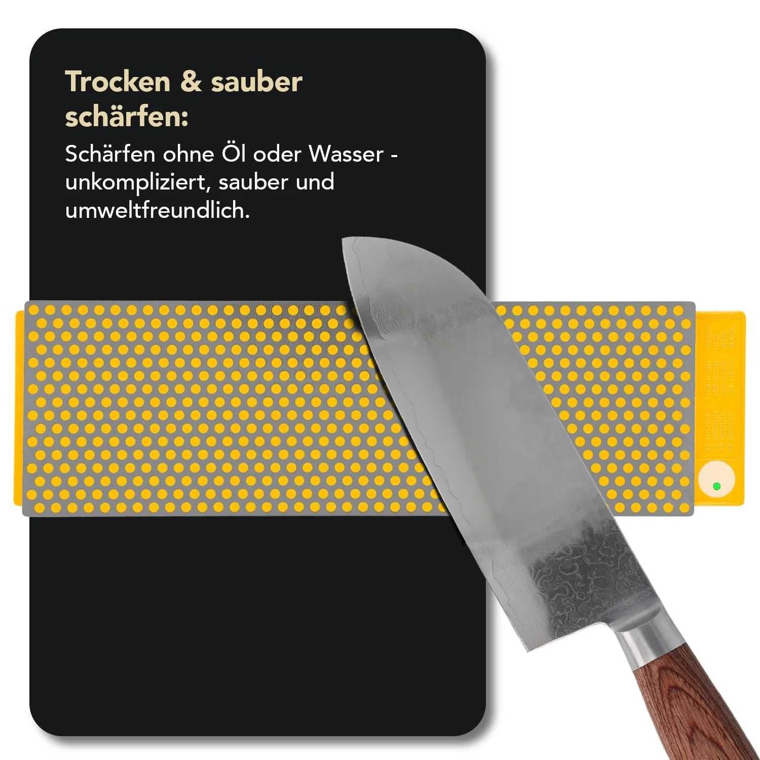 Точильный камень DMT DuoSharp W8EEENB алмазный двухсторонний 20 см Extra Fine, фото №6