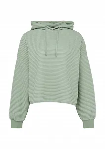 Жіноча толстовка з капюшоном QS Ladies Cropped Fit - Фото 1