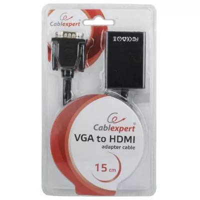 Переходник VGA to HDMI Cablexpert (A-VGA-HDMI-01), фото №4