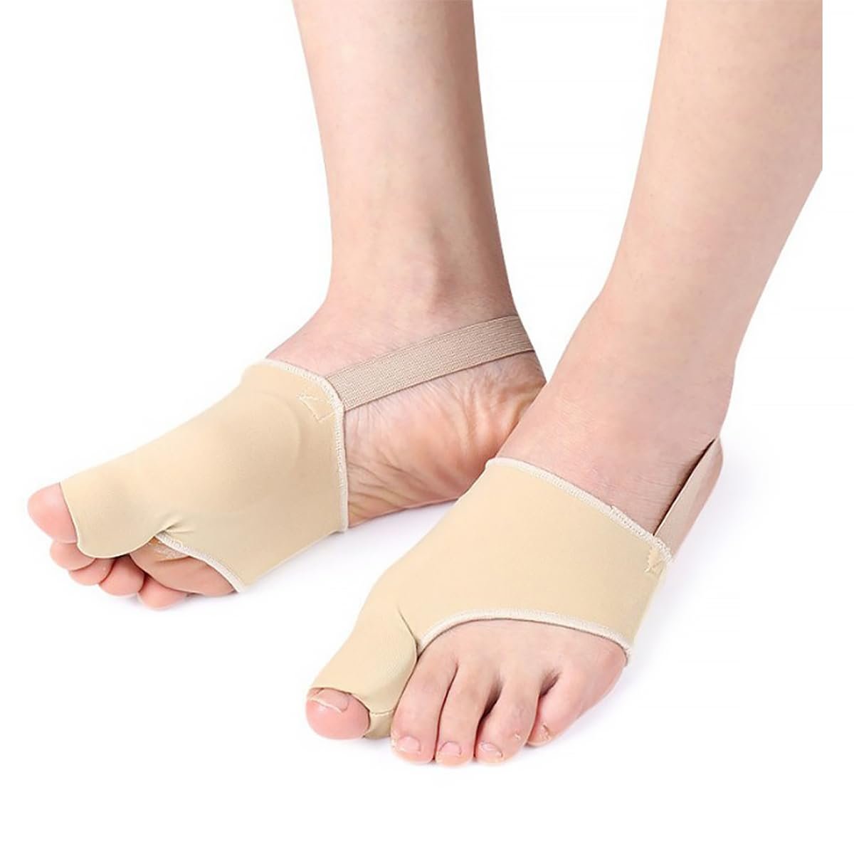 Коректор великого пальця стопи 3 пари з нековзким ременем і гелевими подушечками, фото №2