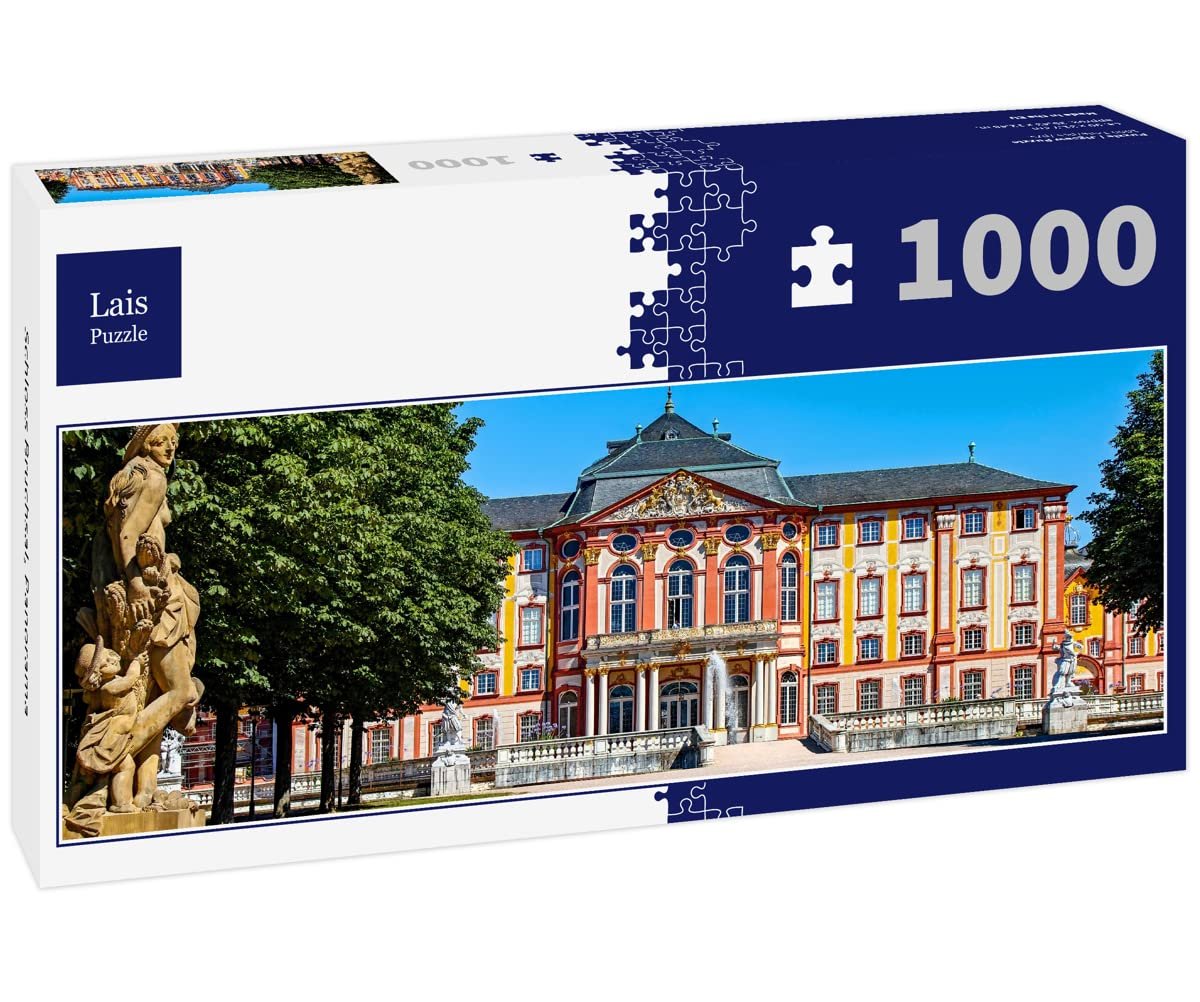 Пазл Lais Puzzle Замок Брухзаль Панорама 1000 элементов, фото №1
