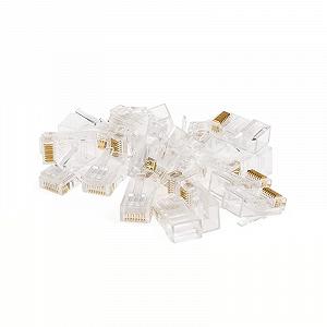 Коннекторы Atcom RJ45 8p8c, 23-24 AWG (0,57-0,50 мм), Cat.6, 100шт (14373)