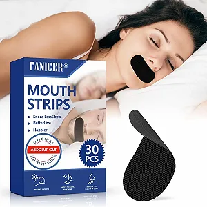 Полоски для рта против храпа 30 шт. Пластыри для сна Улучшают качество сна - Фото 1