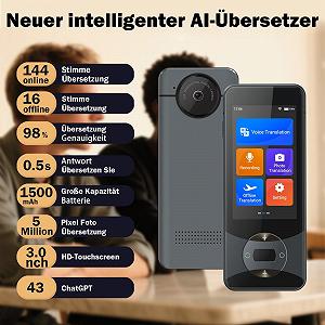 Перекладач мови Wooask W10 144 мови synthetic.ua - Фото 1