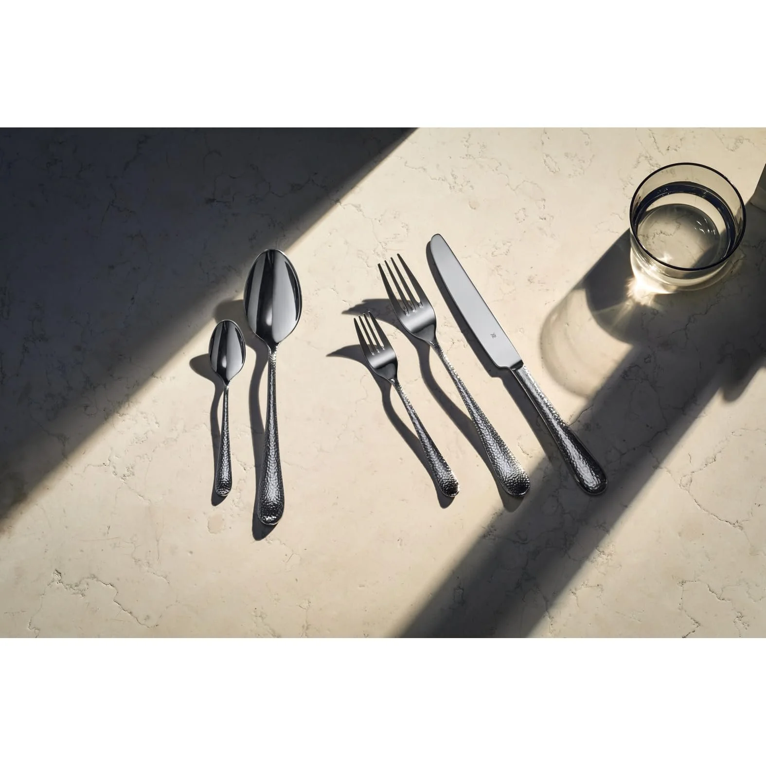 Набір столових приборів WMF Sitello на 6 персон, 30 предметів, ніж Monobloc, полірована нержавіюча сталь Cromargan, сріблястий, фото №3 Набір столових приборів WMF Sitello на 6 персон, 30 предметів, ніж Monobloc, полірована нержавіюча сталь Cromargan, сріблястий, фото №3