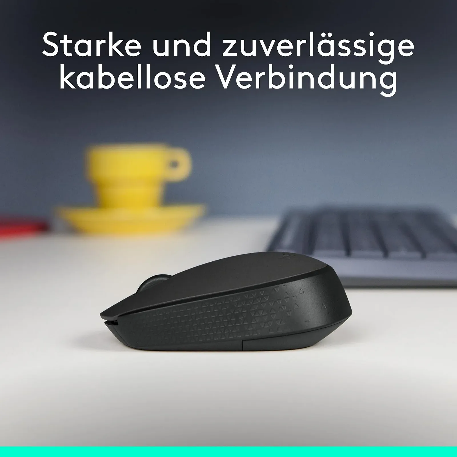 Мышь Logitech M171 Беспроводная, 2,4 ГГц подключение через USB-приемник, оптический сенсор, 12 месяцев работы от батареи, для обеих рук, 3 кнопки, для ПК / Mac - Черный, фото №2