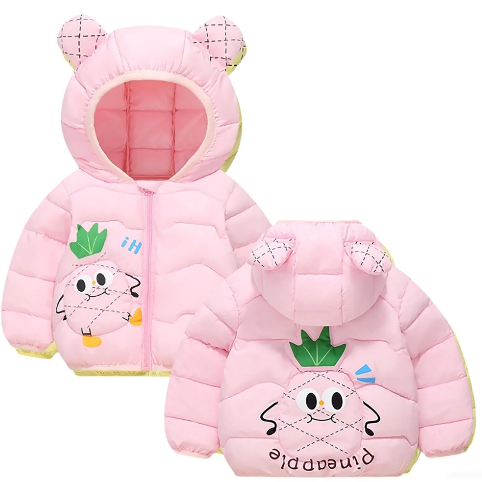 Дитячий пуховик Унісекс Теплий М'яка куртка-пуховик, фото №1