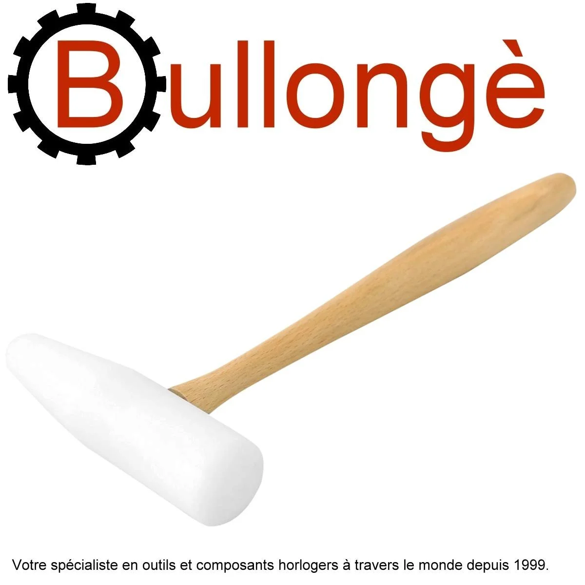 Нейлоновый молоток BULLONGÈ DAP5 для металлов ювелирный, фото №2