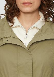 Жіноча Куртка QS Бавовна з куліскою synthetic.ua - Фото 1