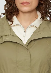 Жіноча Куртка QS Бавовна з куліскою synthetic.ua - Фото 1