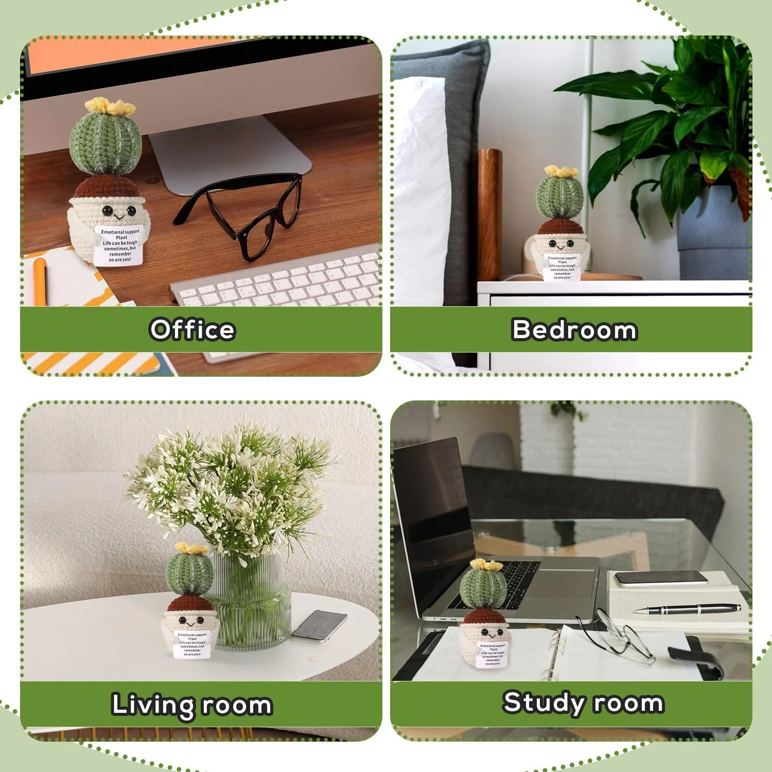 Игрушка lasuroa Crochet Cactus 11 см Positive Potato, фото №6 Игрушка lasuroa Crochet Cactus 11 см Positive Potato, фото №6