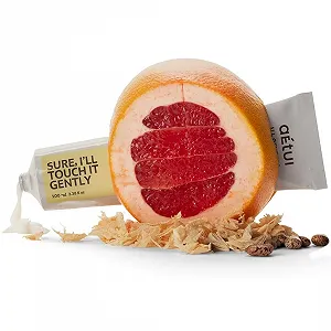 Крем для рук с витамином Е Увлажняющий уход для подверженных стрессу рук Аромат кедрового дерева и грейпфрута Длительный эффект ухода Натуральная косметика с органическим алоэ вера 100 мл, Белый - Фото 1