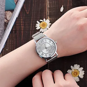 Чоловічий годинник Generisch Newv Ремінець Сталь нержавіюча сталь Аналоговий Повсякденний Ремінець Кварцовий synthetic.ua - Фото 1