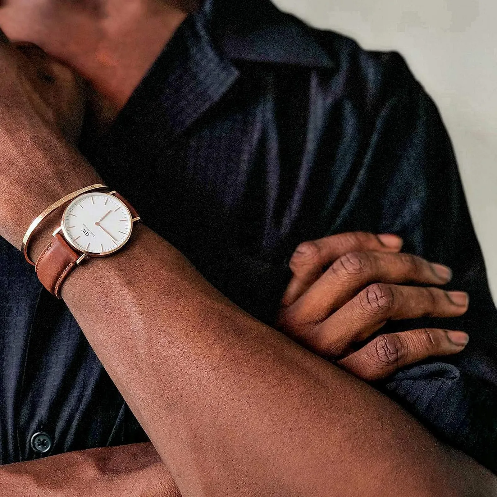 Часы Daniel Wellington Classic Серебряный Кожа, фото №3 Часы Daniel Wellington Classic Серебряный Кожа, фото №3