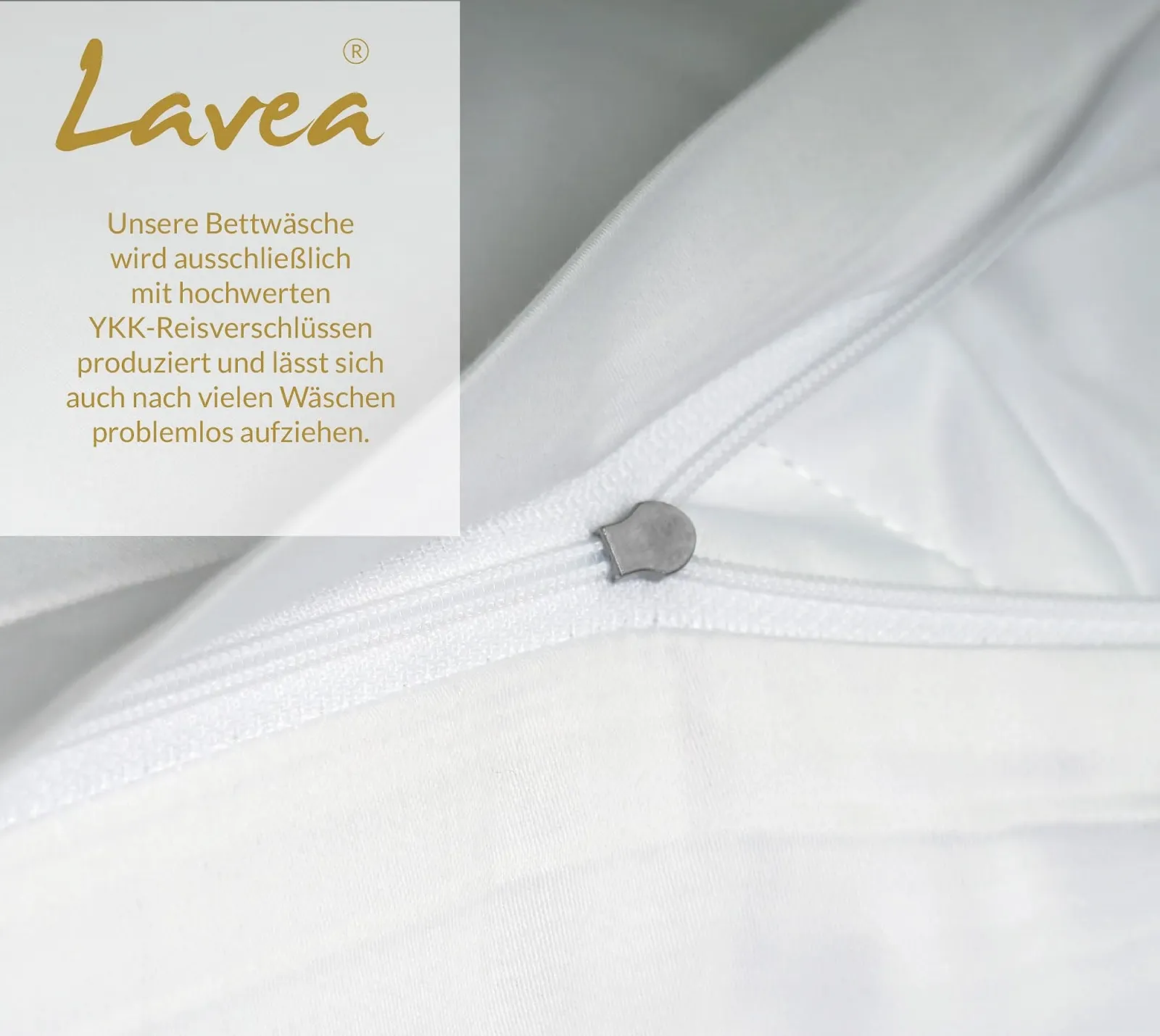 Постільна білизна Lavea 135 x 200 см 4 предмети бавовна 100% дихаюча 2 наволочки 40 x 80 см Капучино (однотонна), фото №4