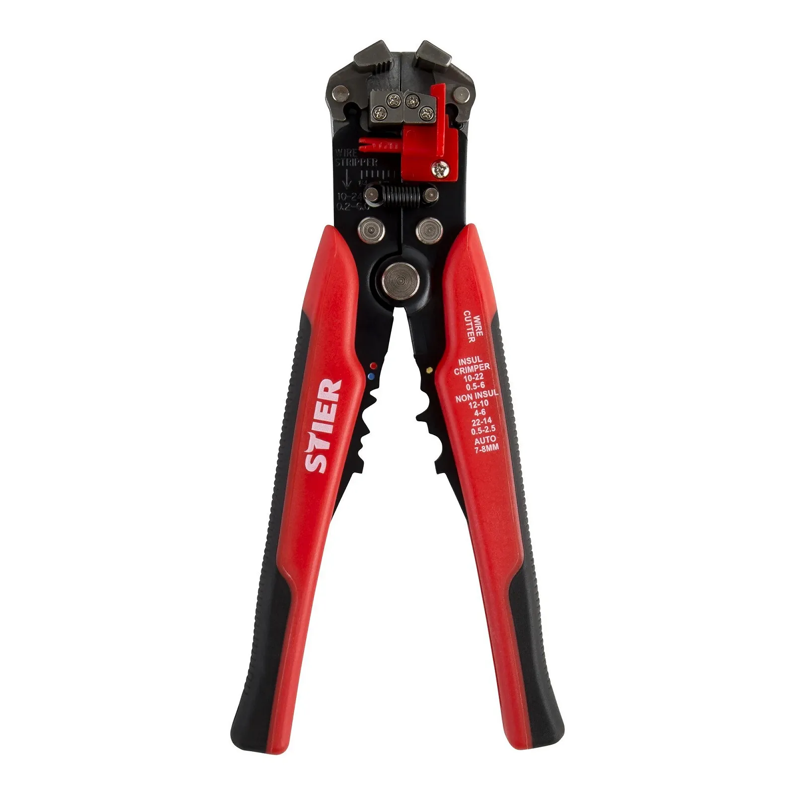 Автоматический стриппер-кримпер STIER Kombi+ 0.2-6.0 мм², фото №1