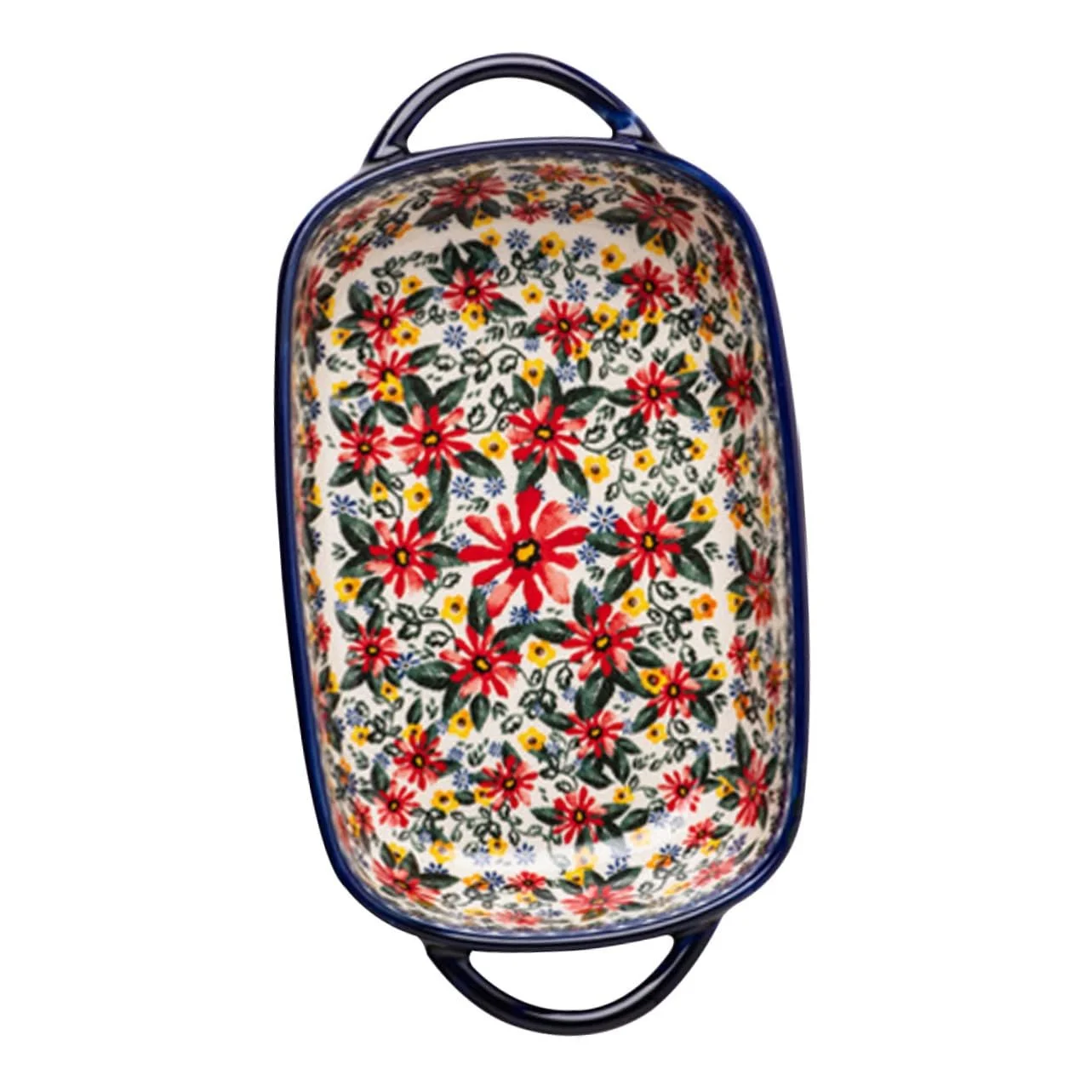 Форма для запекания керамическая большая с ручками поднос для сервировки, фото №1