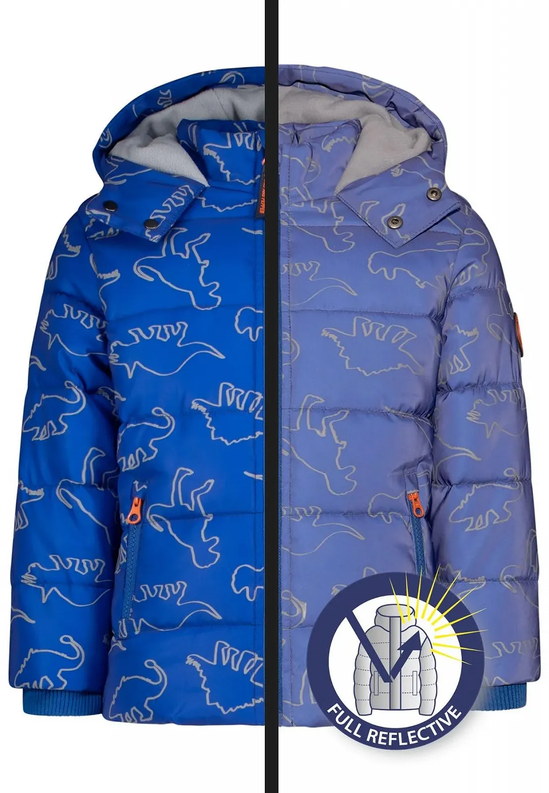 Куртка для хлопчиків Outdoor Dino SALT AND PEPPER, фото №2