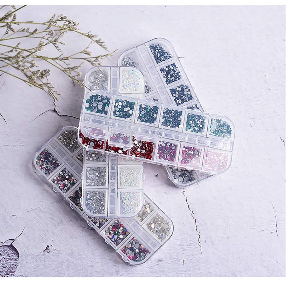 Набір з блискітками 12 Стилів DIY Декор Різні кольори, фото №3