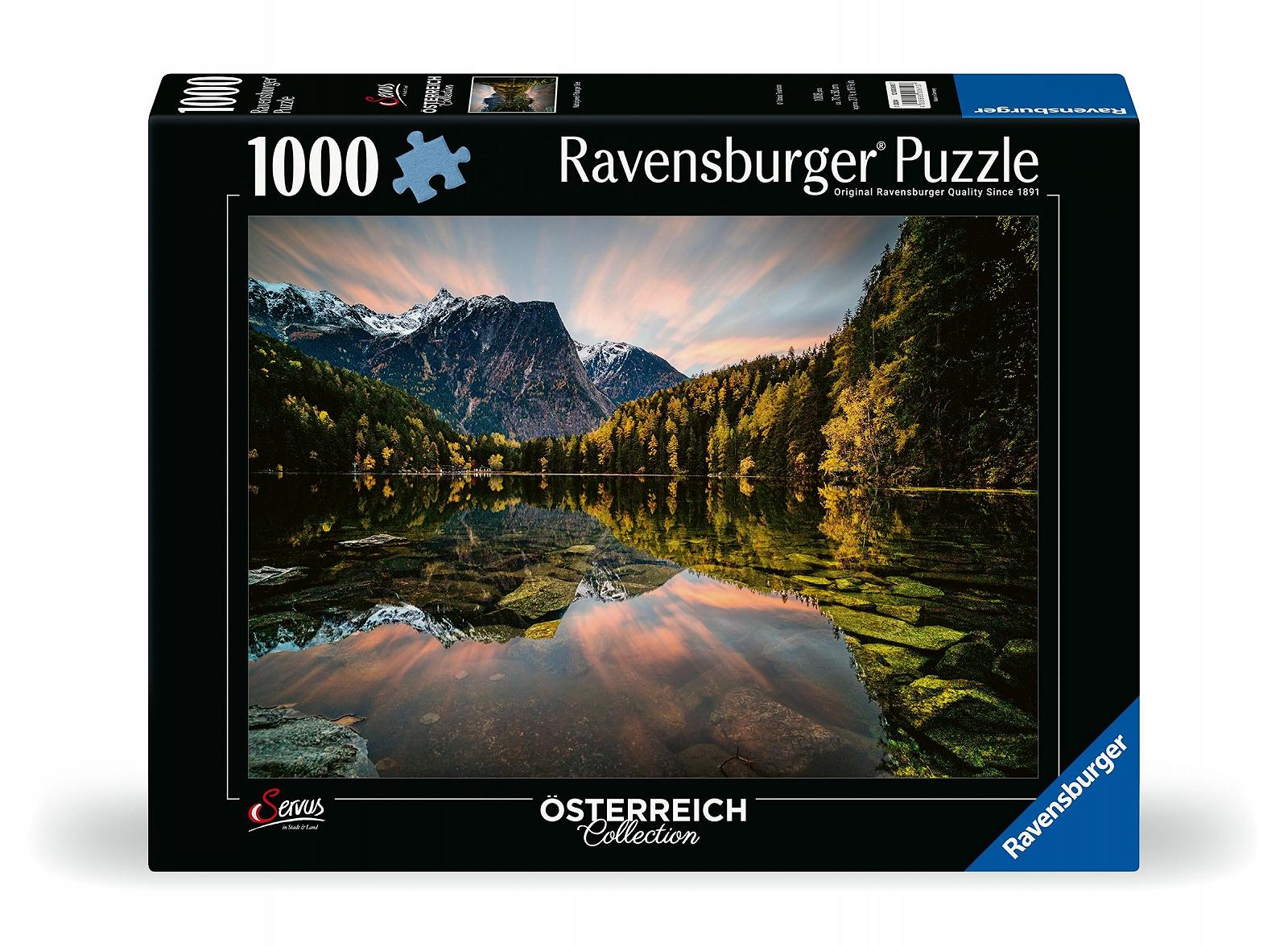 Пазл Ravensburger 12000610 Natural Jewel Piburger See 1000 елементів, фото №2