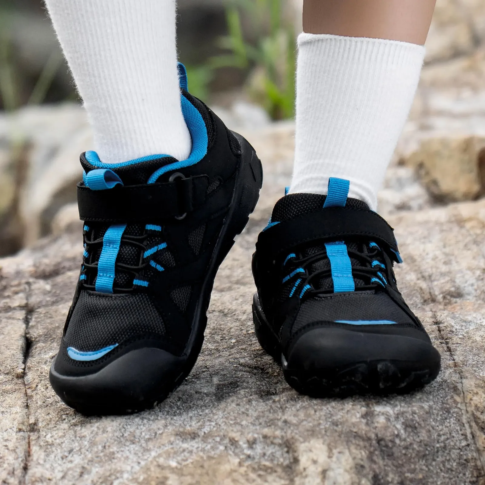 Детские водонепроницаемые походные ботинки EQW - Нескользящие и дышащие для мальчиков и девочек младшего школьного возраста, размер 10-6, фото №3