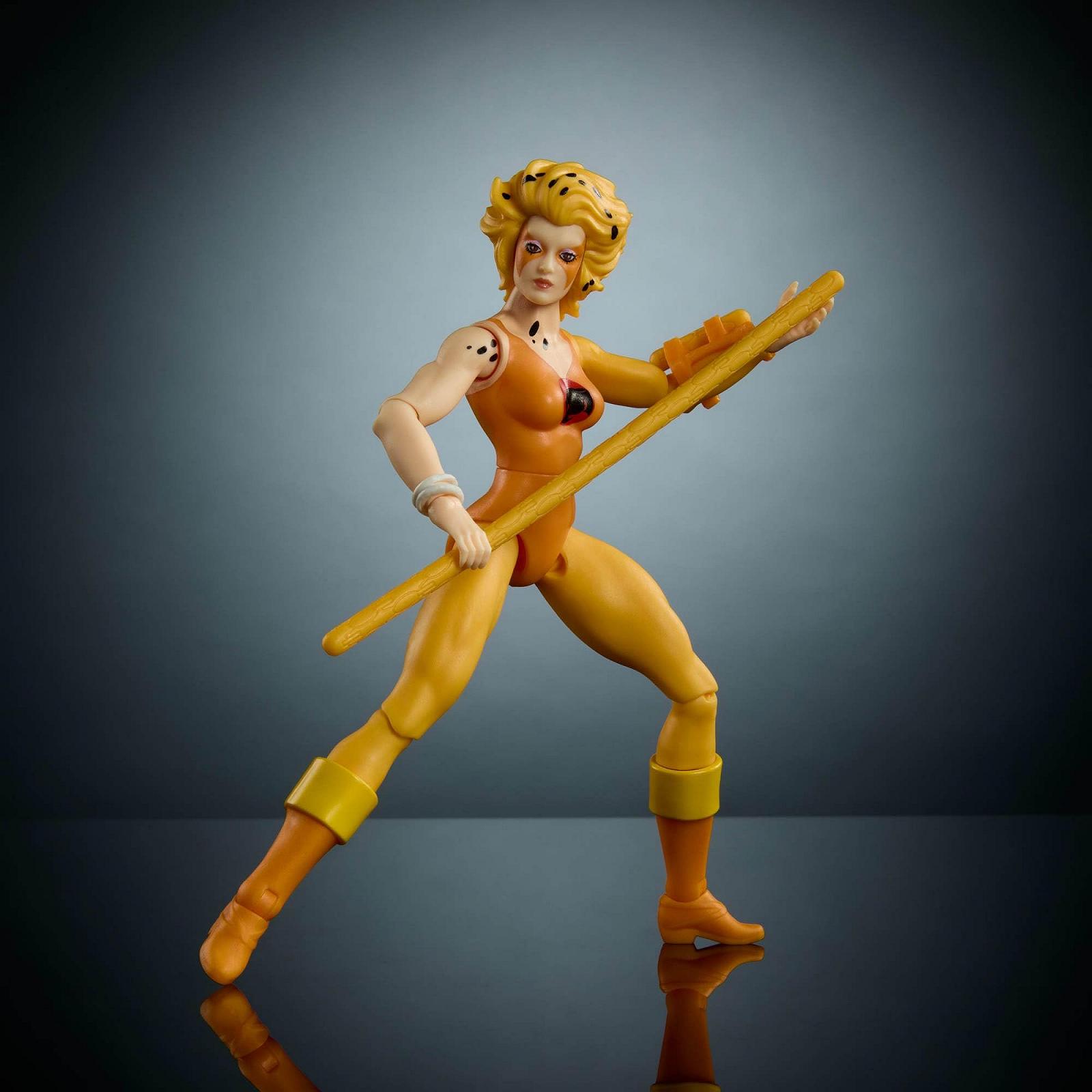 Фигурка Masters of The Universe Origins & Thundercats Cheetah, 14 см, со съемной броней, посохом и мини-комиксом, фото №5
