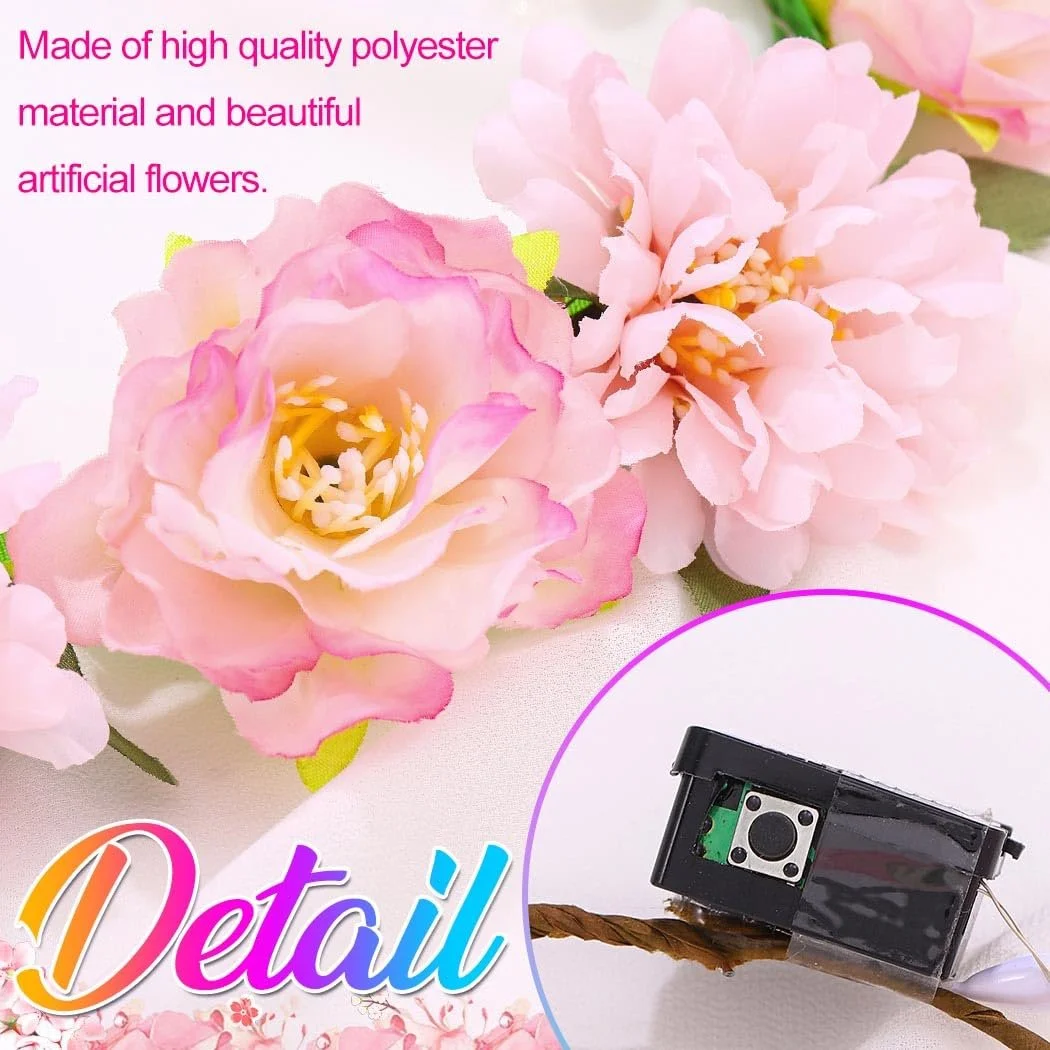 Вінок для волосся Zoestar One Size, фото №5