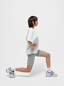 Шорти жіночі Nike Sportswear Classics High-Waisted 8 Biker Shorts Grey XS synthetic.ua - Фото 1