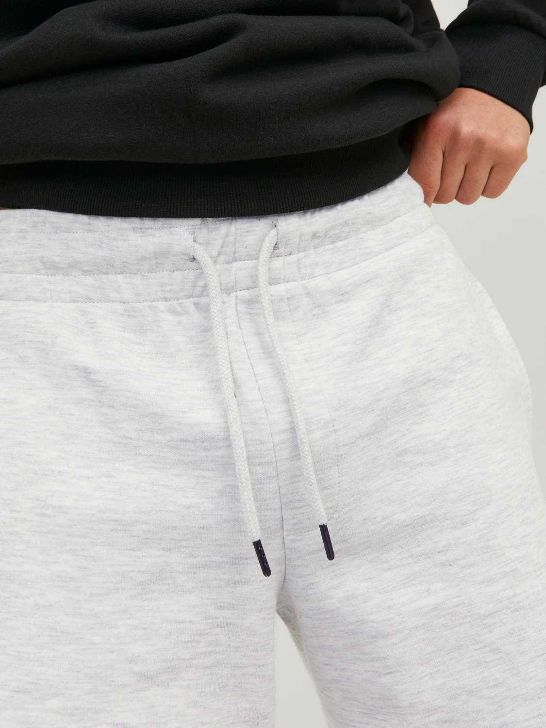 Шорты Jack&Jones SWEAT SHORTS 12225143 Белый 2XL, фото №4