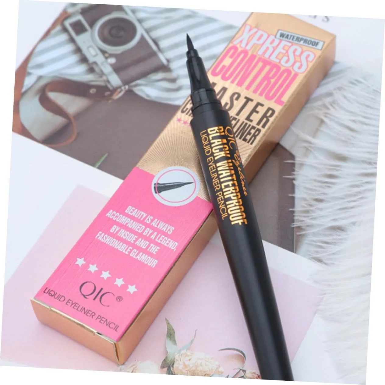 Подводка для глаз FRCOLOR,, водостойкая гелевая, фото №5