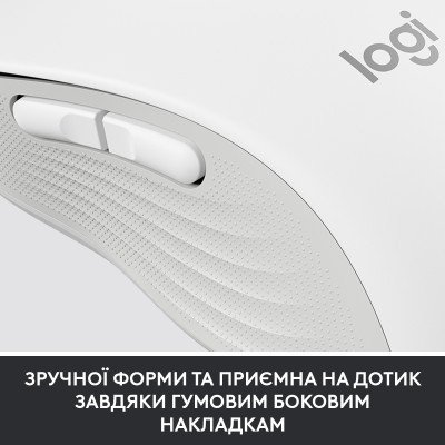 Мышка Logitech Signature M650 Wireless for Business Off-White (910-006275), фото №8 Мышка Logitech Signature M650 Wireless for Business Off-White (910-006275), фото №8