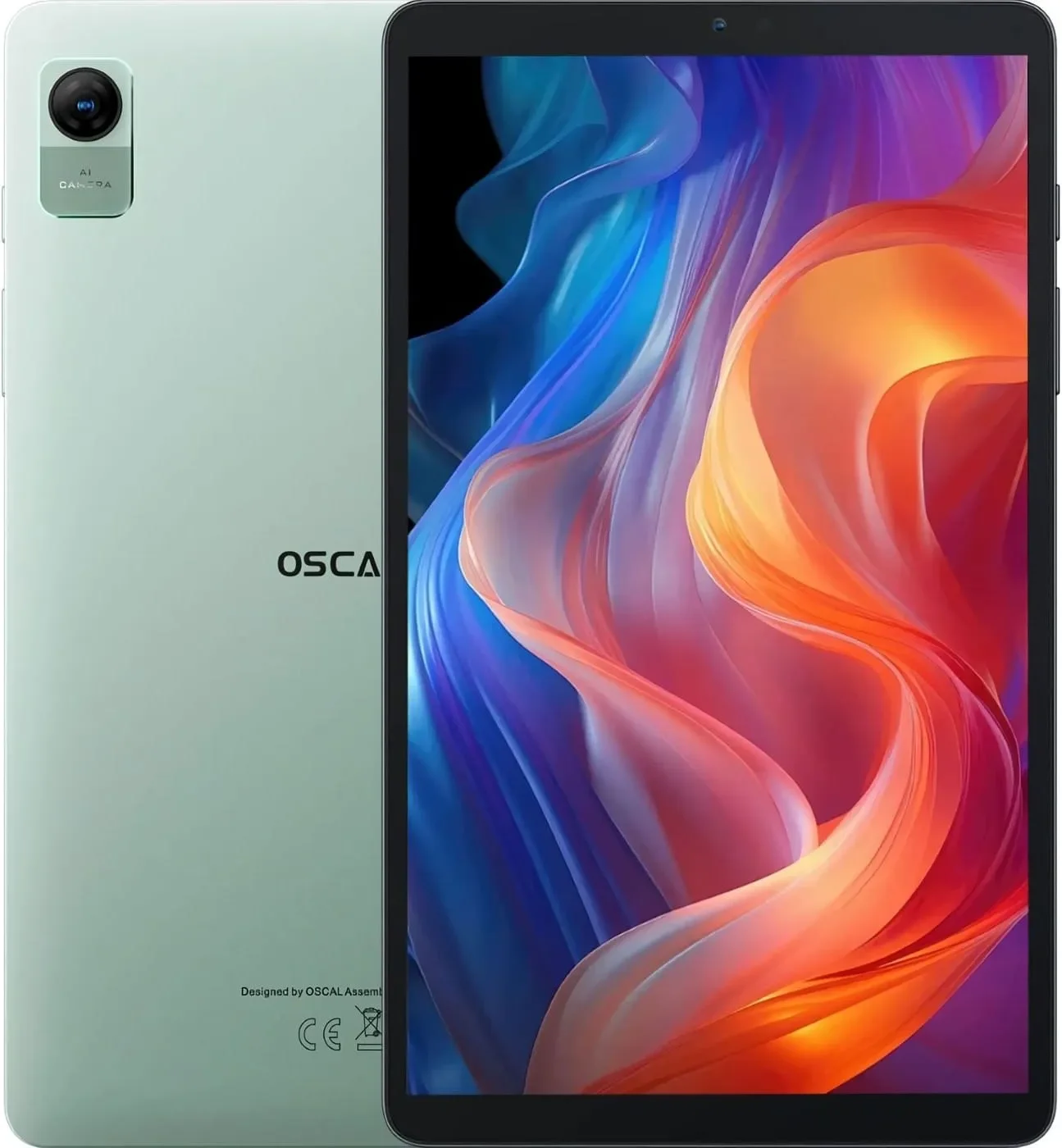 Планшет 8.68" Oscal Pad 5 4/128Gb 4G 2-SIM 8 ядер Android 14 6050 mAh Зелений, фото №1