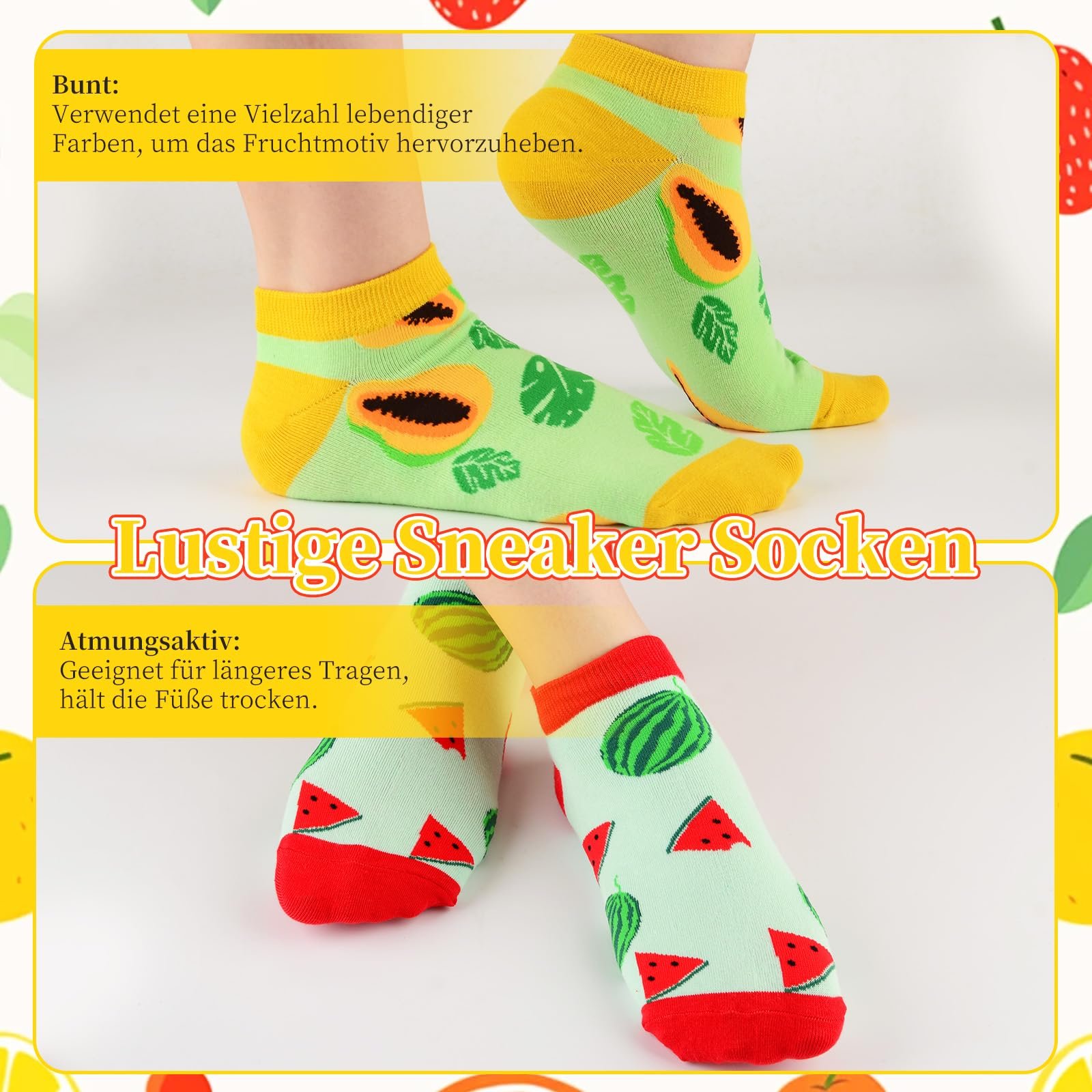 Носки Хлопковые Разноцветные, 37-42, Хлопок, Разноцветные Носки, Короткие, Повседневные, Необычные Забавные, фото №3