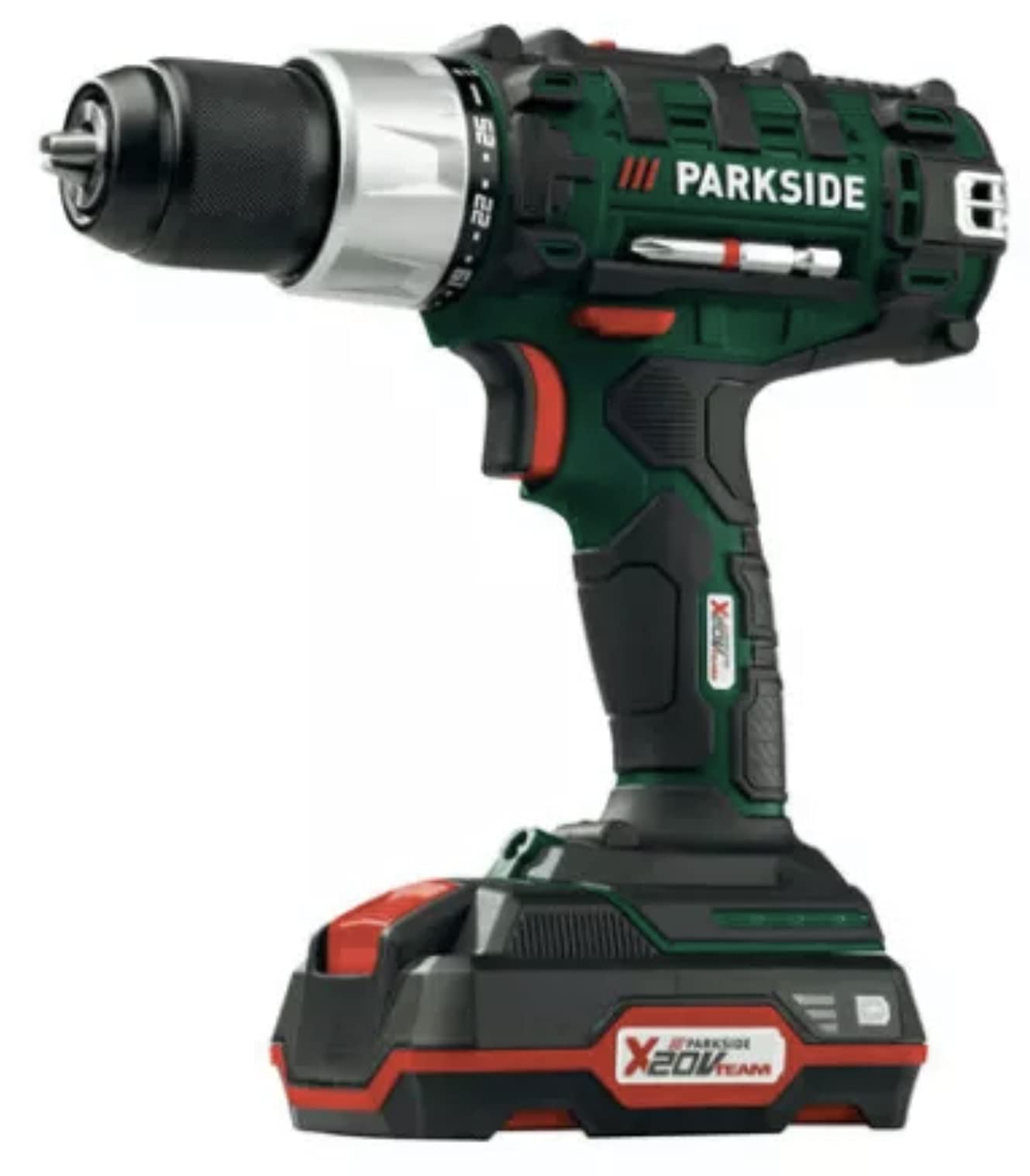 Шуруповерт Parkside 17-елементний набір 20 В, фото №5 Шуруповерт Parkside 17-елементний набір 20 В, фото №5