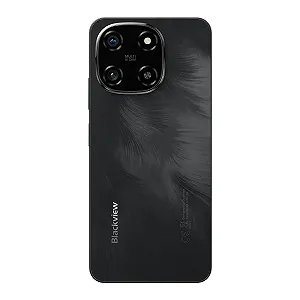 Смартфон Blackview Color 6 24 GB + 128 GB 6.67 дюймів 90 Hz 50 MP + 13 MP 5000 мАг 4G Midnight Black synthetic.ua - Фото 1