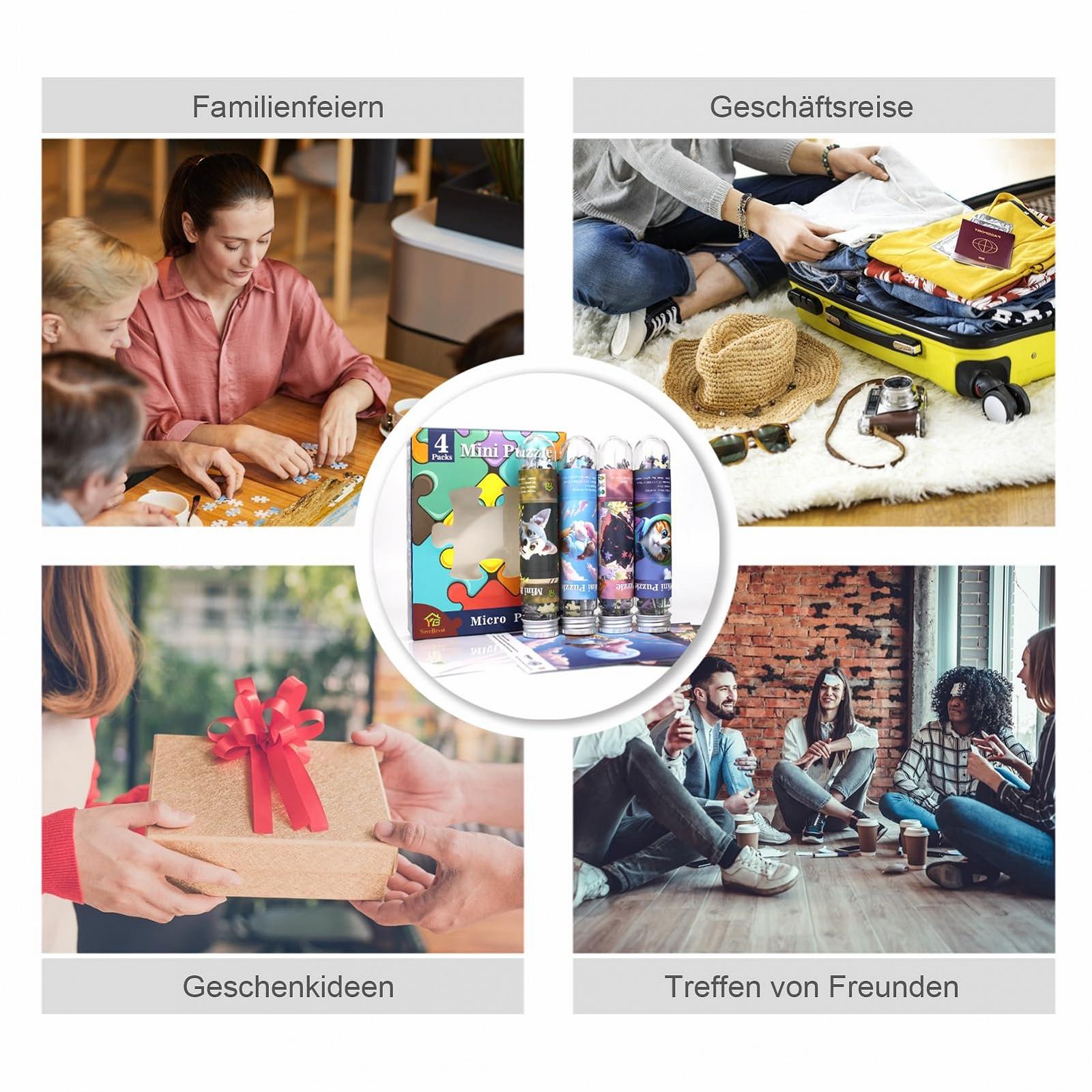 Міні-пазли 150 елементів 4 шт. 15 х 10 см, фото №5 Міні-пазли 150 елементів 4 шт. 15 х 10 см, фото №5