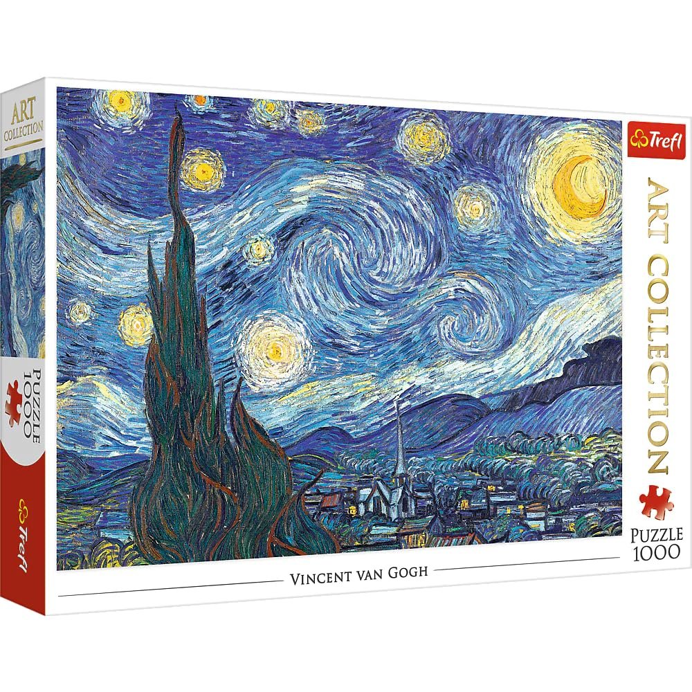 Пазл Trefl Art Collection Vincent Van Gogh Starry Night 1000 деталей, фото №1