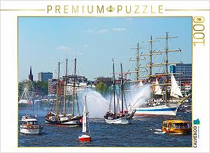 Купить Пазл CALVENDO Historical Sailing Ships in Hamburg Harbour 1000 деталей - Фото 1 Пазл CALVENDO Historical Sailing Ships in Hamburg Harbour 1000 деталей - Фото 1