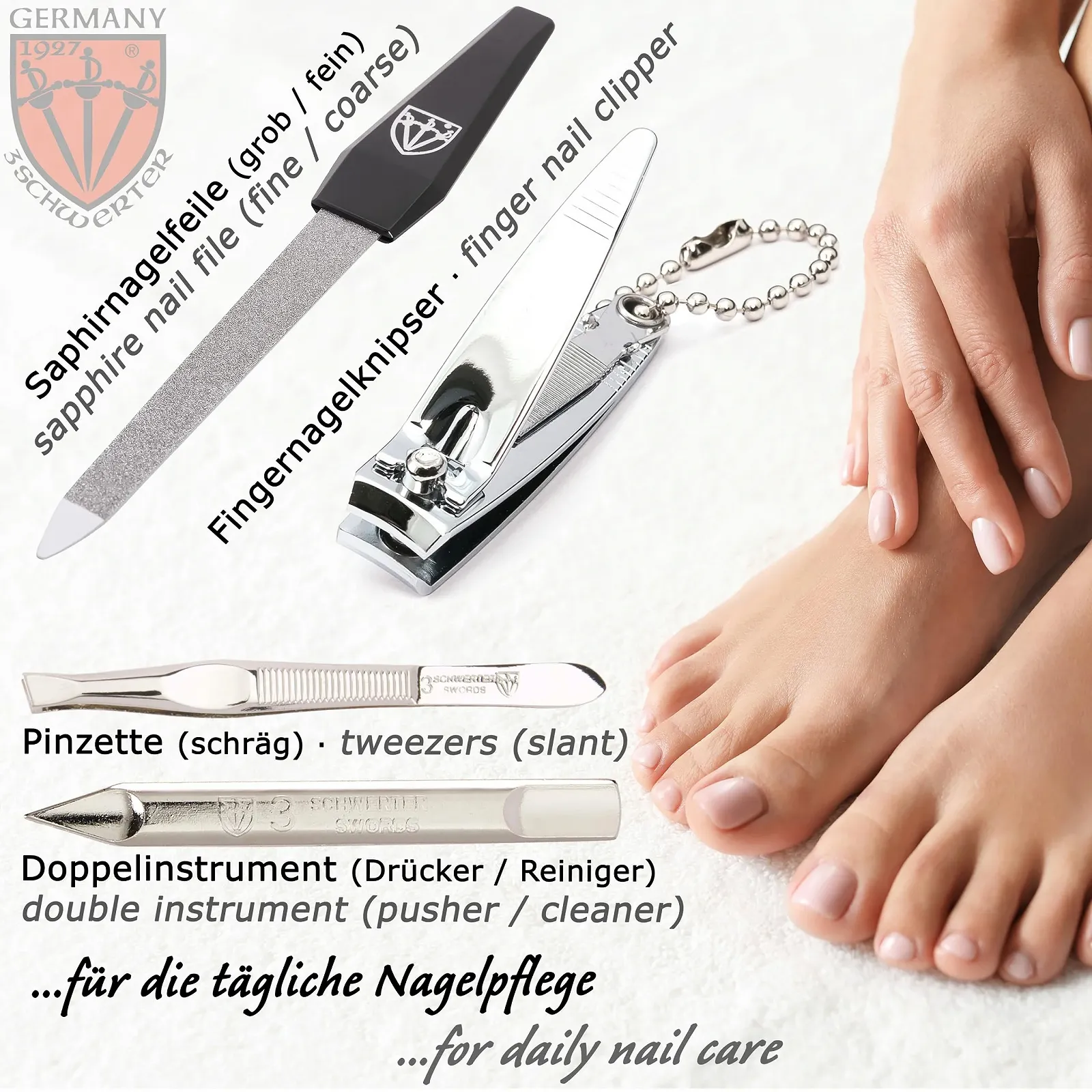 Набор для маникюра и педикюра Drei Schwerter Ravenna 5217, фото №3