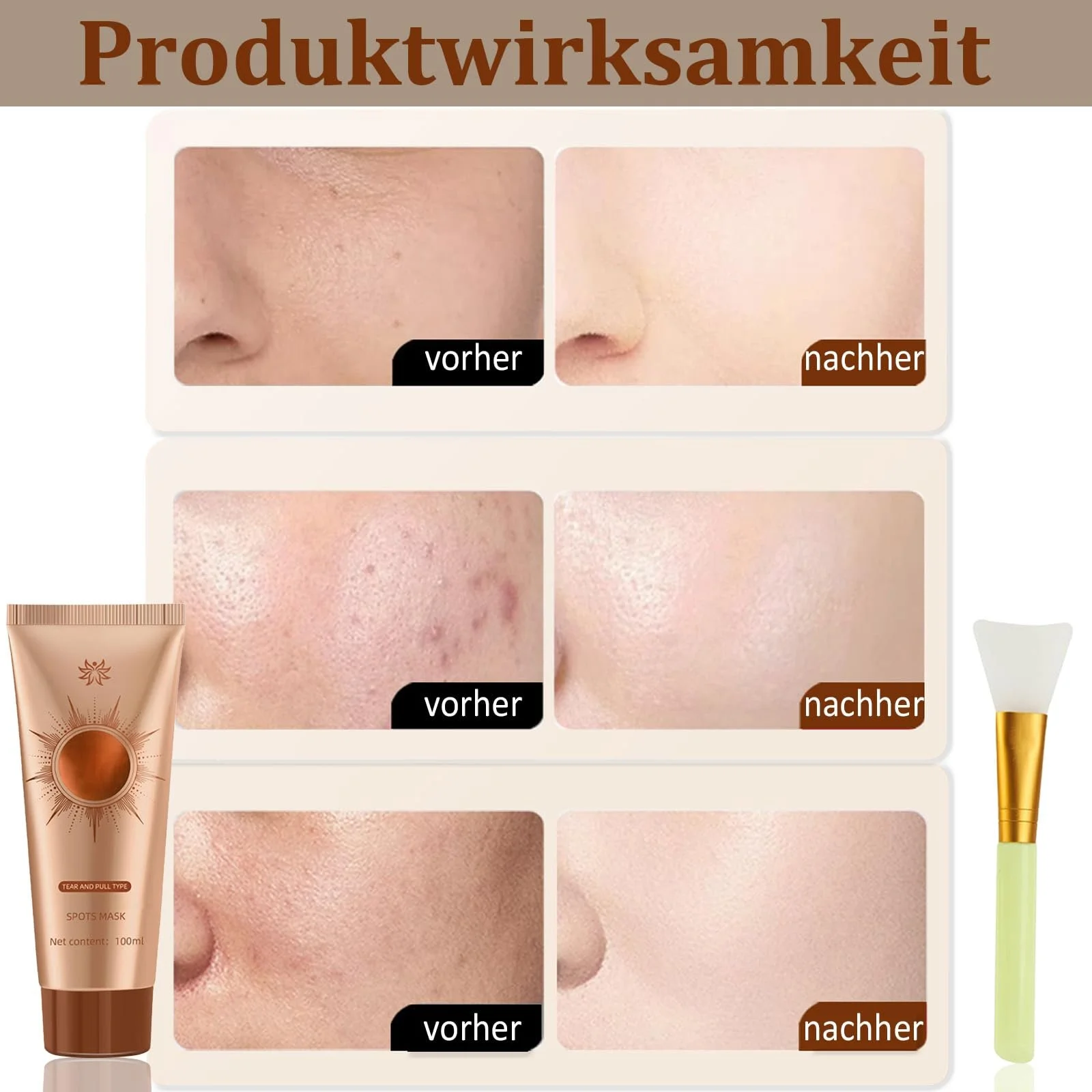 Маска для обличчя плівкова для зменшення пігментних плям, фото №5