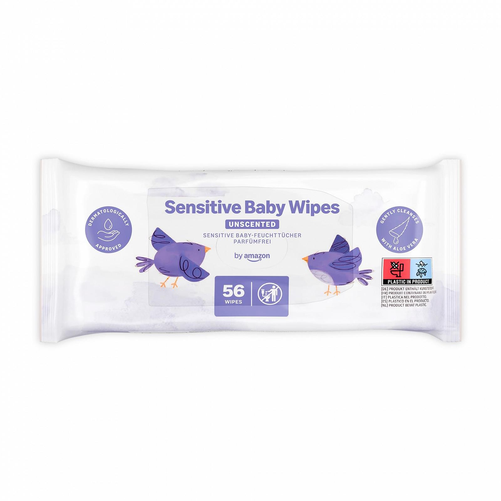 Серветки дитячі Mama Bear Sensitive, 1008 штук, фото №3