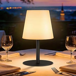 Настольная лампа LED Battery Wireless Portable 8-20 ч. IP44 Black - Фото 1