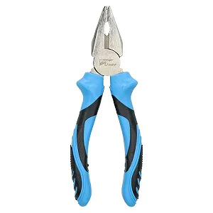 Комбинированные плоскогубцы 150 мм, с мягкой нескользящей ручкой и рычагом - Фото 1