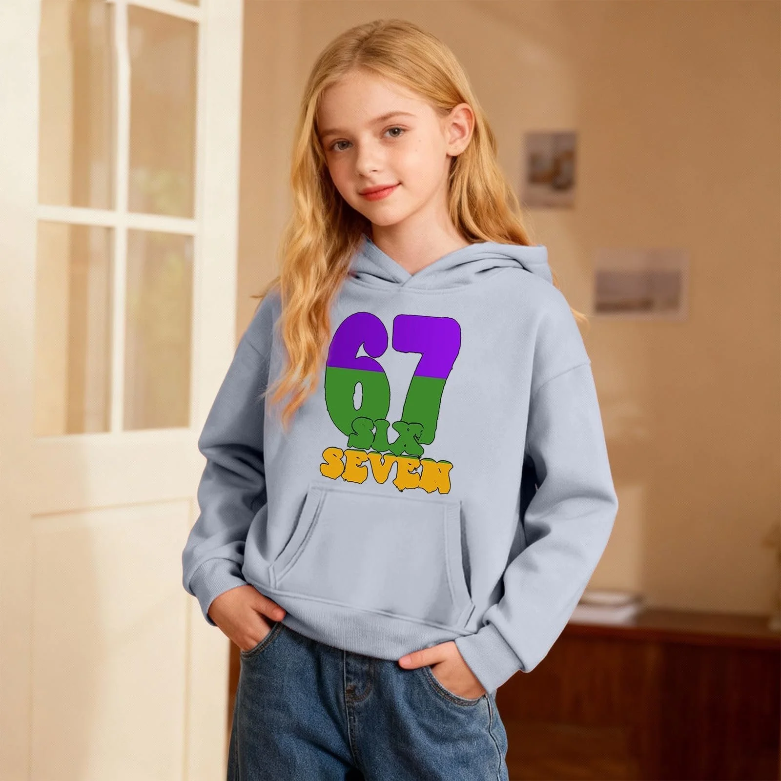 Худі 67 для дівчинки, фото №3