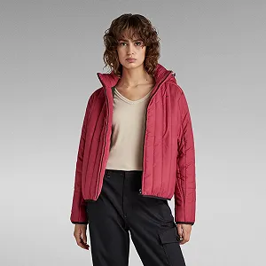 Жіноча куртка G‑Star Meefic Vertical Quilted Jacket Cerise - S - Фото 1