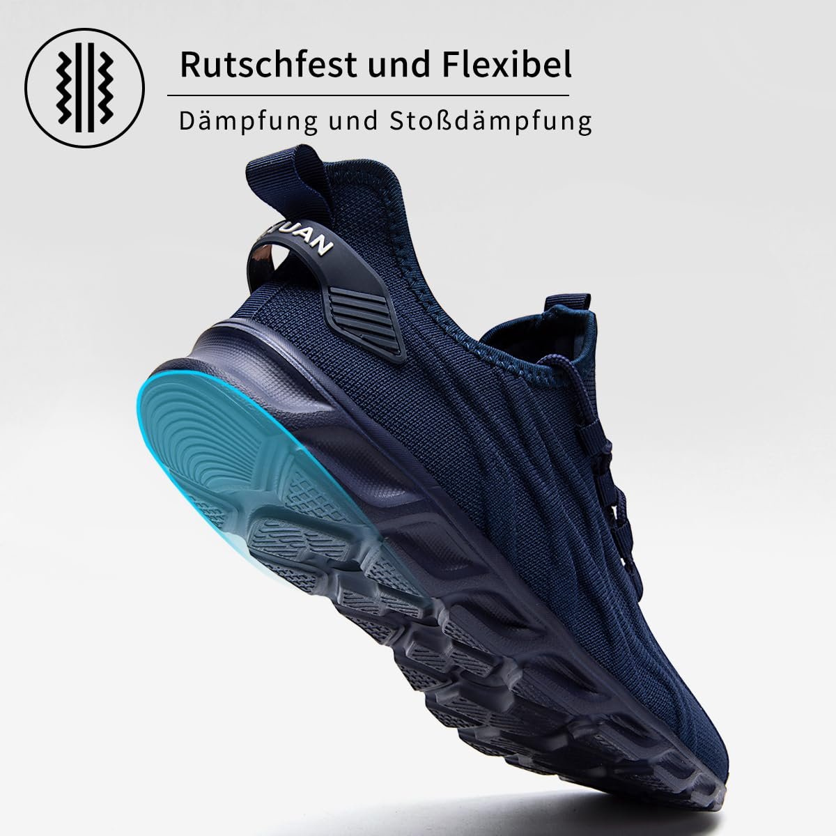 Чоловічі кросівки ZDFQLGV для бігу, спортивні, для ходьби, дихаючі, фото №6